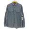 ステューシー Stussy WORK 90s 紺タグ チェック ダブルポケットシャツ メンズ import:L